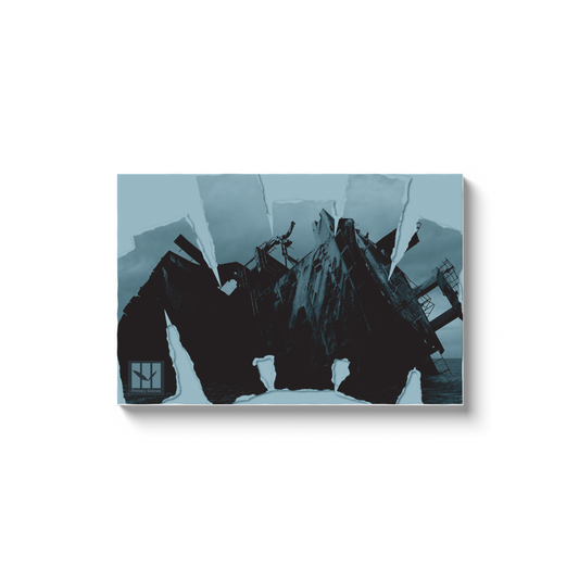 Storm Shipwreck H - D9 A0 V1 - Canvas