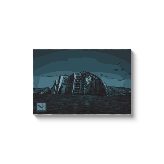 Storm Shipwreck H - D6 A0 V1.1 - Canvas