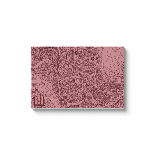 Stones Fractal 723 H - D2 A0 V1 - Canvas