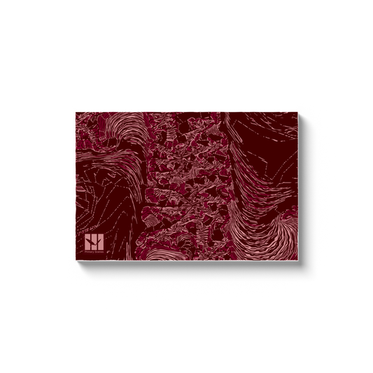 Stones Fractal 723 H - D3 A0 V1 - Canvas