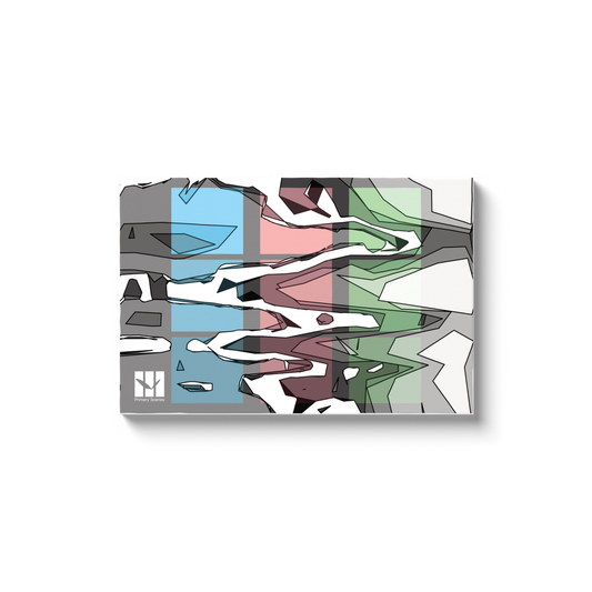 9 Squares - D1 A3 V2 - Canvas