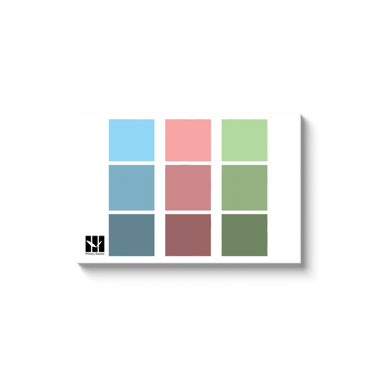 9 Squares - D1 A0 V1 - Canvas