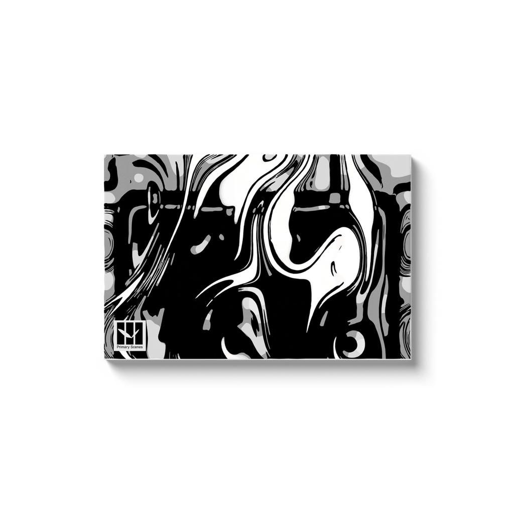 Free Flow Abstract Glimmer - D1 A0 V1 - Canvas