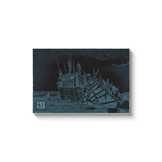 Storm Shipwreck H - D7 A1 V1.1 - Canvas