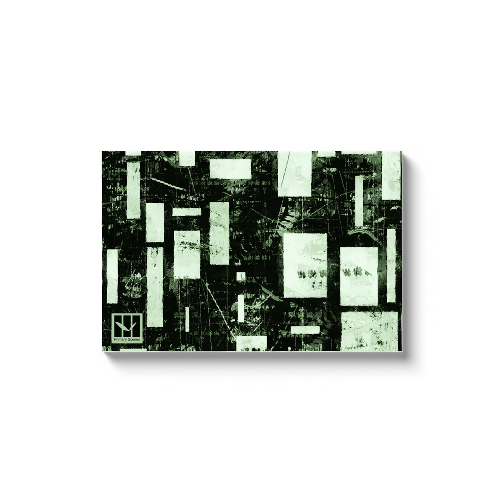 Amazon Abstract Gritty Rectangles - D1 A0 V1 - Canvas