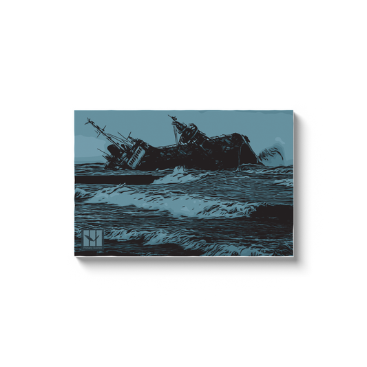 Storm Shipwreck H - D3 A0 V1.1 - Canvas