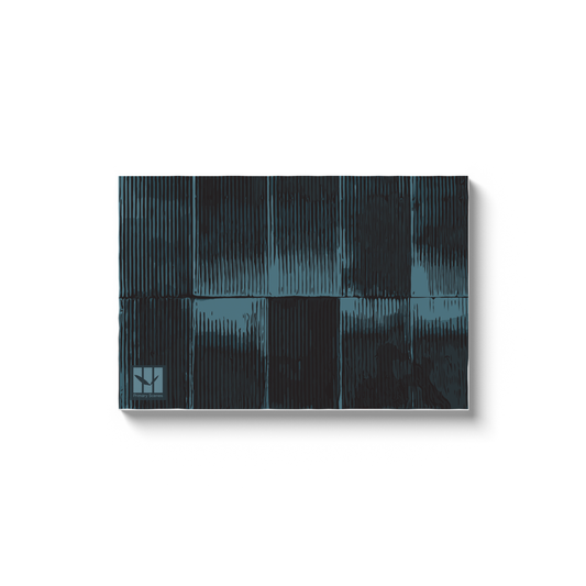 Storm Weathered H - D7 A0 V1 - Canvas